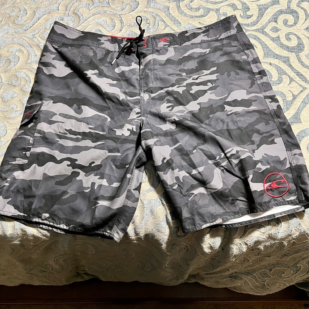 O Neil Camo Boardshorts size 44